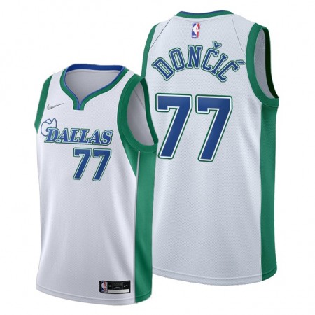 Canotte Uomo Dallas Mavericks Luka Doncic 77 Nike 2021-22 City Edition Swingman